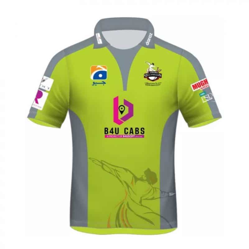 Lahore Qalandars PSL 6 Shirt 2021