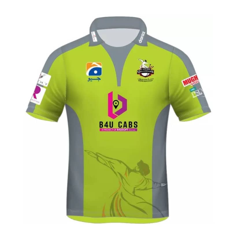 Lahore Qalandars PSL 6 Shirt 2021