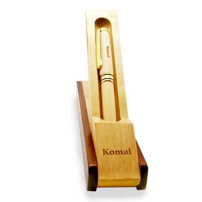 Wooden Engraved Pen personalized