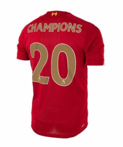 Liverpool Jersey - LFC Shirt Champions 19-20 back