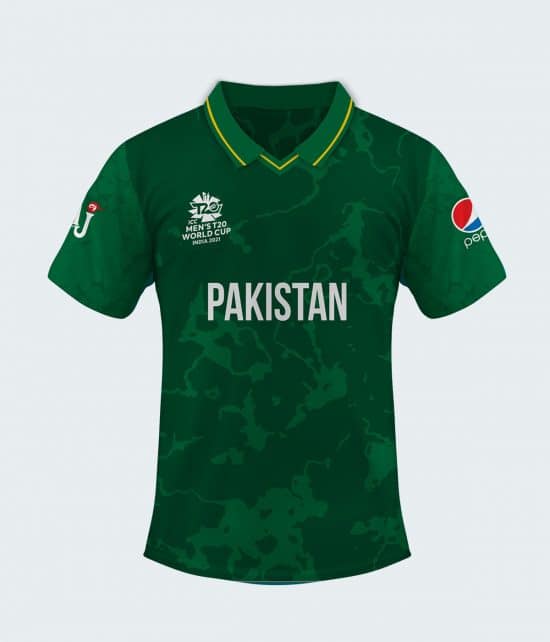Pakistan T20 Cricket World Cup 2021 Jersey