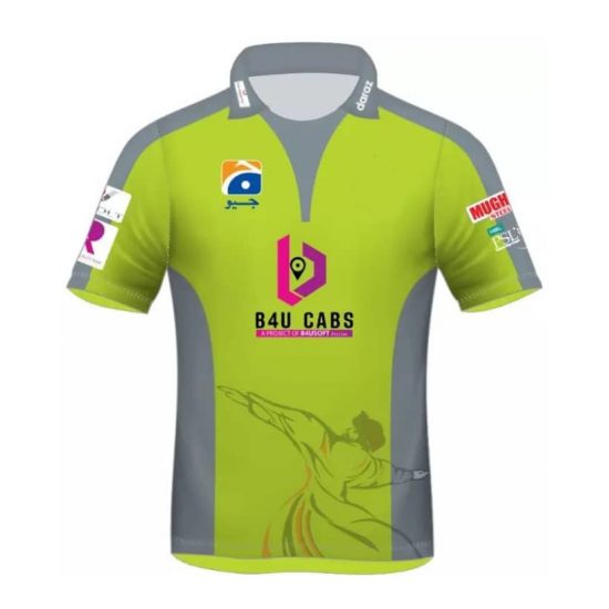Lahore Qalandars PSL Shirt 2021