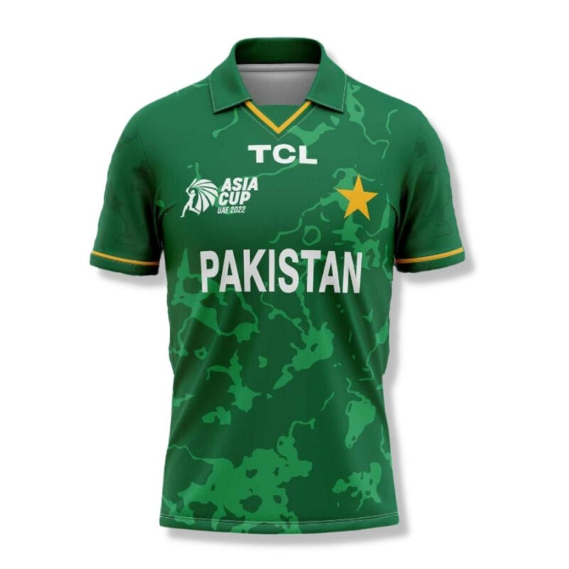 Pakistan Asia Cup Cricket Shirt 2022 - The Shoppies