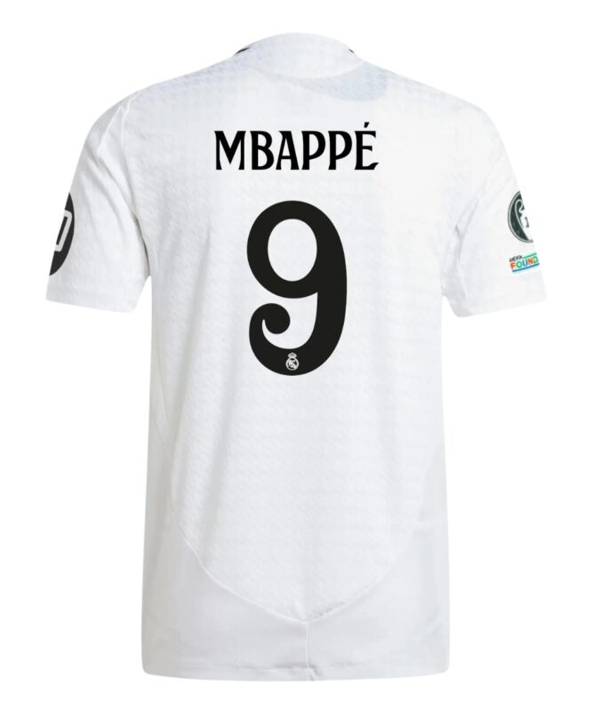 Real Madrid 2024-25 Home Mbappe Shirt