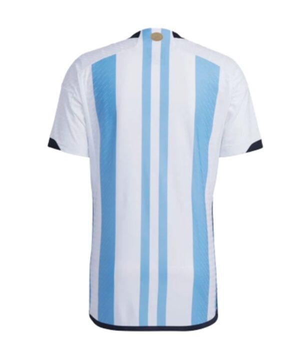 Back Argentina World Cup 2022 Jersey Authentic Version