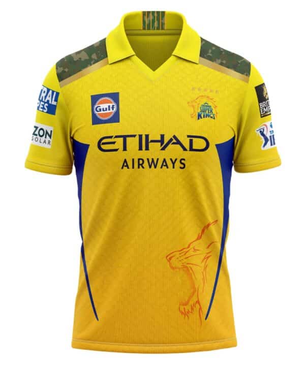 Chennai Super Kings 2025 Jersey IPL - CSK Shirt