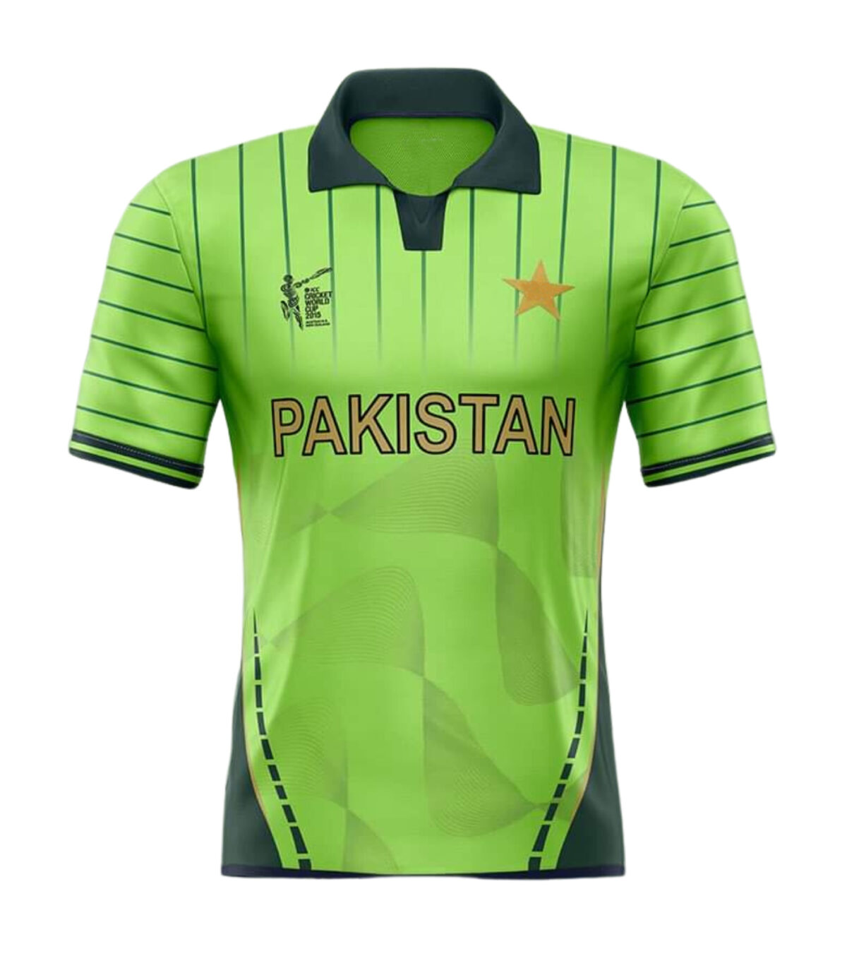 Pakistan 2015 world cup jersey