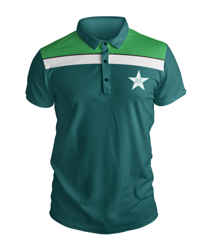 Pakistan Cricket Travel Polo Shirt 2023