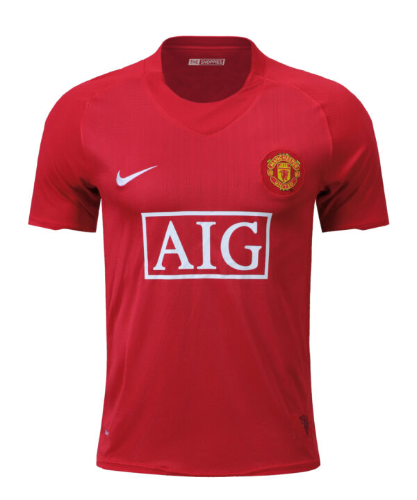 Manchester United 2007-08 Shirt Ronaldo 7 Premier League
