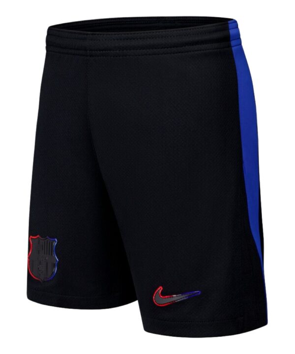 Barcelona Away Kit Shorts 2024-25 - Black