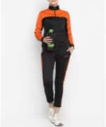 Orange Tracksuit Ladies front