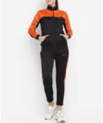 Orange Tracksuit Ladies front 2