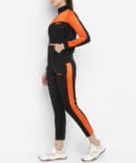 Orange Tracksuit Ladies side