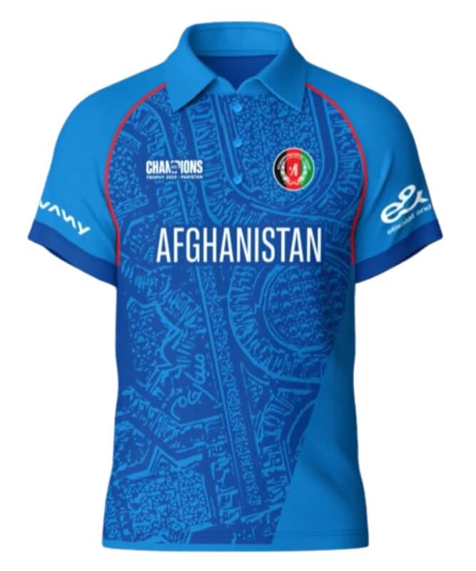 Afghanistan ICC Champions Trophy Shirt 2025