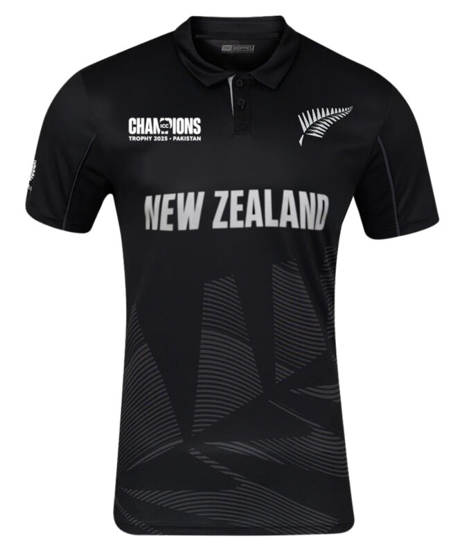 New Zealand ICC Champions Trophy Shirt 2025