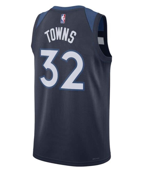 Minnesota Timberwolves Jersey - NBA Basketball Back